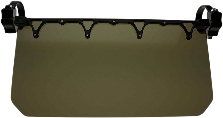 Klock Werks Sun Visor - 12" - Dark Tint MODSVT-BK