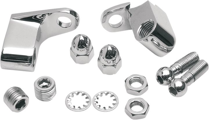 Drag Specialties Front Signal Mounts - Big Twin 2401-0078