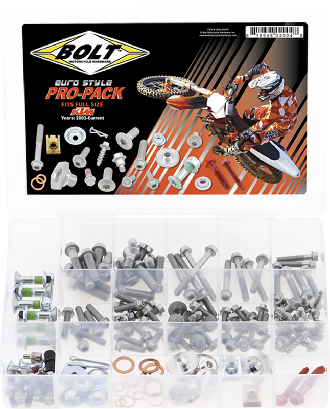 Bolt Hardware - Pro Pack - European - Gas Gas/Ktm 2004-EUPP