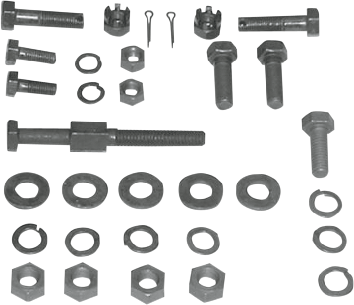Colony Hardware Kit - Transmission Mount - Parkerized - '36-'64 Big Twin 9695-26