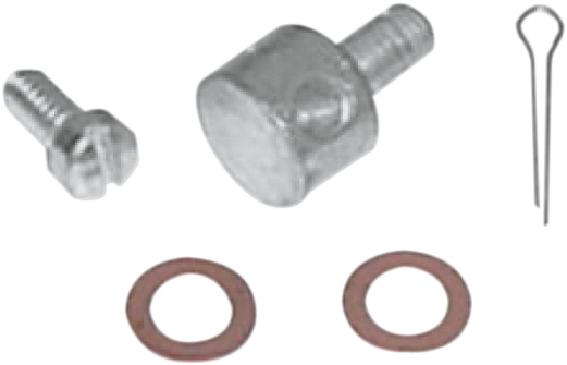 Colony Throttle Lever Wire Block - Linkert/Bendix Carburetor - Oversized (+.005") - Kit 2664-5