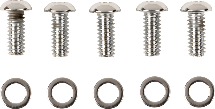 Drag Specialties Bolt Kit - Derby Cover - Smooth/Button-Head/Torx - Dyna/Softail/Touring 2401-0768