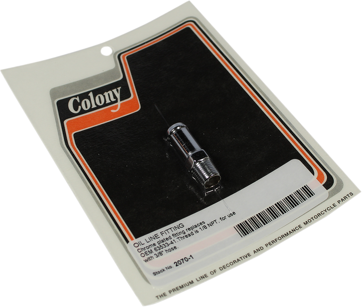 Colony Fitting Oil Line 2070-1