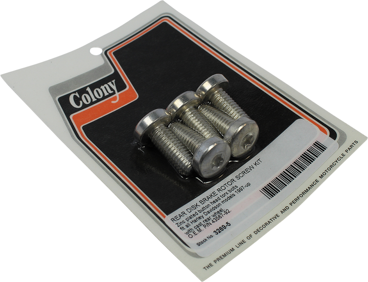 Colony Bolts - Rear/Brake Rotor - Set 3269-5