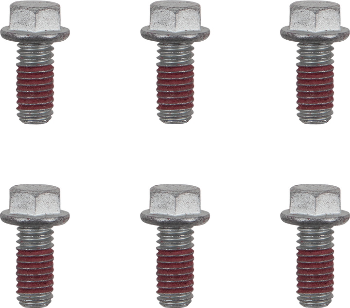 Moto-Master Bolts - Brake Rotor - Torx - M6 X 13 - 6-Pack 012019-PU