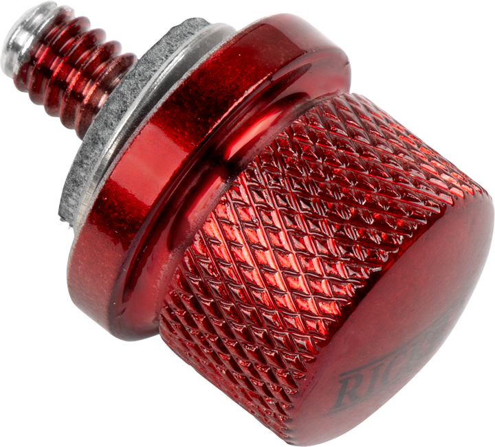 Rickrak Seat Bolt - Custom - Red CCSB-R