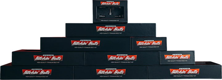 Trask Bitchin' Bolts Hardware Kit - Titanium - M8 - Complete Driveline TM-1050