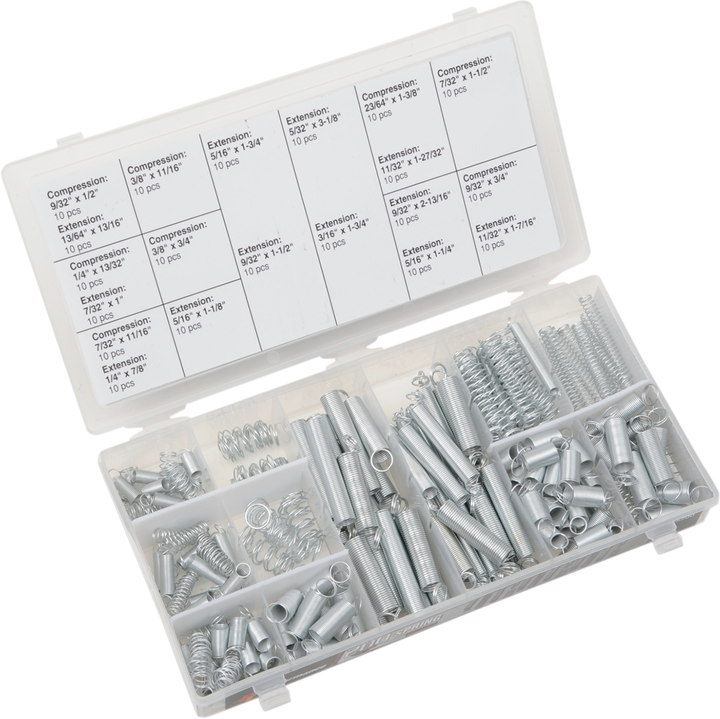 Performance Tool Spring Assortment - 200-Piece W5200