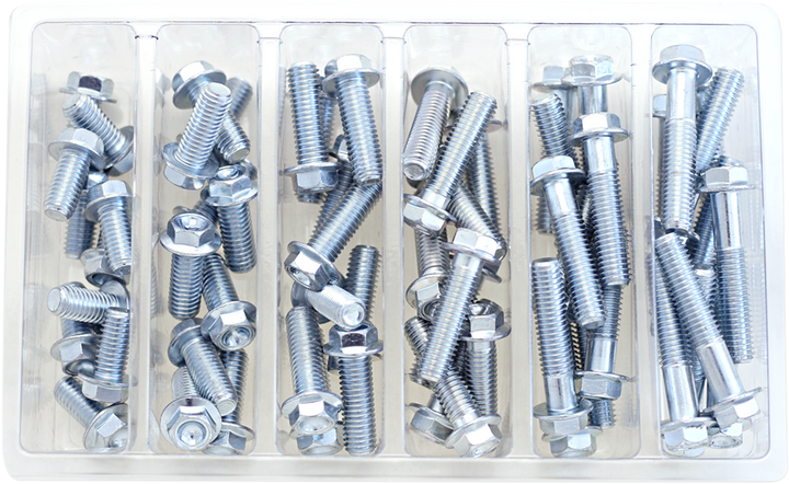 Bolt Bolt Assortment - Hex/Flange SV-M8HEXF