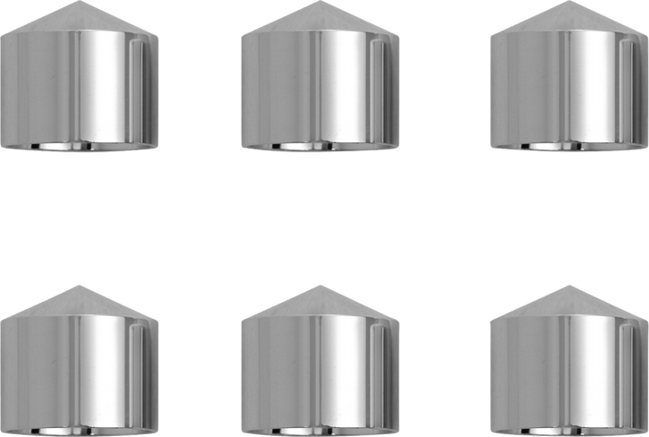 Ciro Caps - Rocker Box/Bolt - Peaked - Chrome 70007