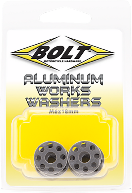 Bolt Works Washers - M6 X 18 - 10 Pack 2009-AWW.18