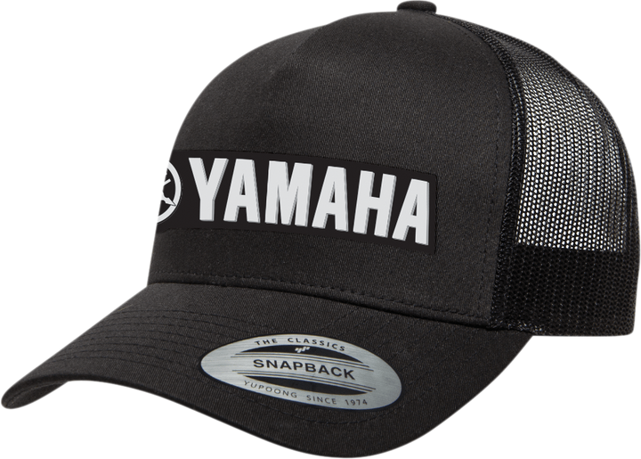 Factory Effex Yamaha Core Hat - Black - One Size 25-86202