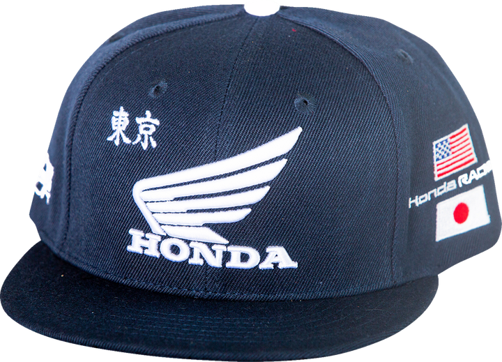 D'Cor Visuals Honda Factory Hat - Navy - One Size 70-137-1