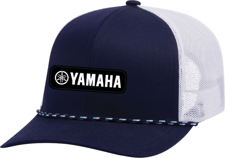 Factory Effex Yamaha Explorer Braided Snapback Hat - Navy/White 29-86206