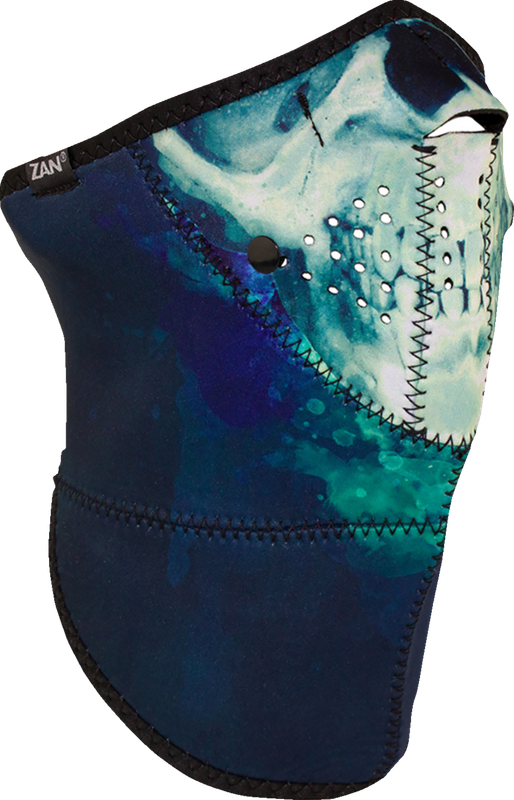 Zan Headgear 3-Panel Neo-X Neoprene Face Mask - Paint Skull WNX414H3