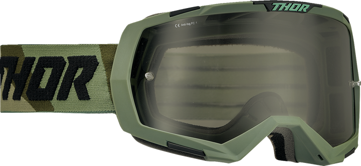 Thor Regiment Goggle - Camo/Black - Smoke Lens 2601-2966
