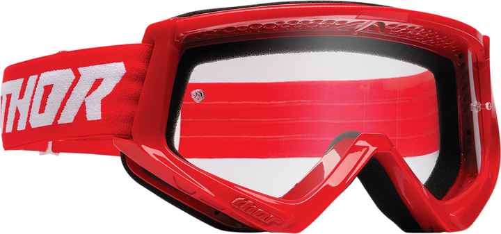 Thor Youth Combat Goggle - Racer - Red/White 2601-3053