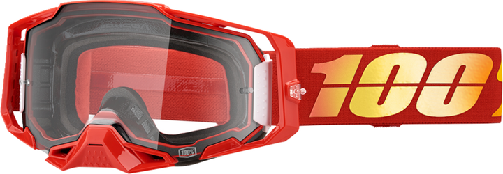 100% Armega Goggle - Nuketown - Clear Lens 50004-00020