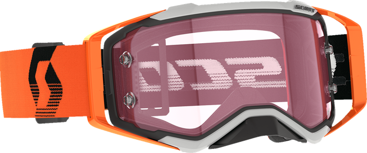 Scott Prospect Amplifier Goggle - Gray/Orange - Rose Works Lens 285536-1294352