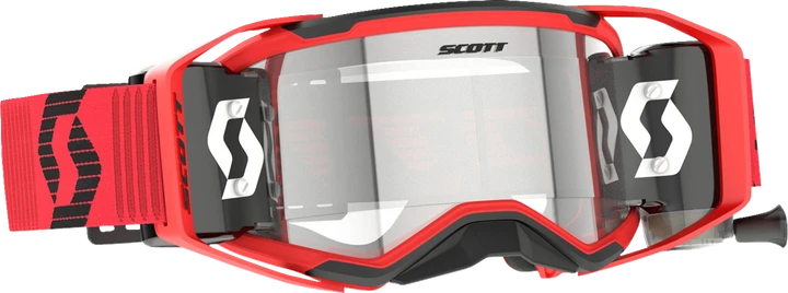 Scott Prospect 2.0 Wfs Goggle - Roll-Off - Red/Black - Clear Works Lens 421474-1018113
