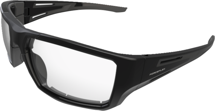 Forceflex Ff5 Sunglasses - Foam - Black - Clear Lens FF5-01044-041