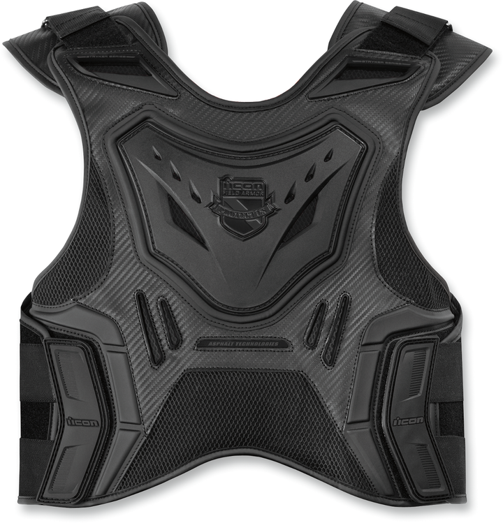 Icon Field Armor Stryker Vest - Stealth - 2Xl/3Xl 2701-0613