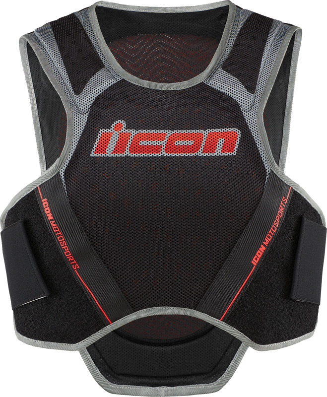 Icon Field Armor Softcore Vest - Megabolt Black - M/L 2702-0282