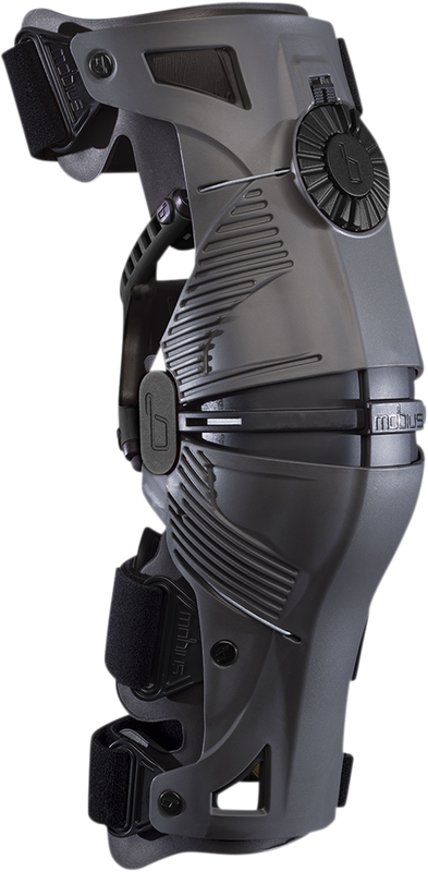 Mobius X8 Knee Brace - Gray/Black - Medium 1010503