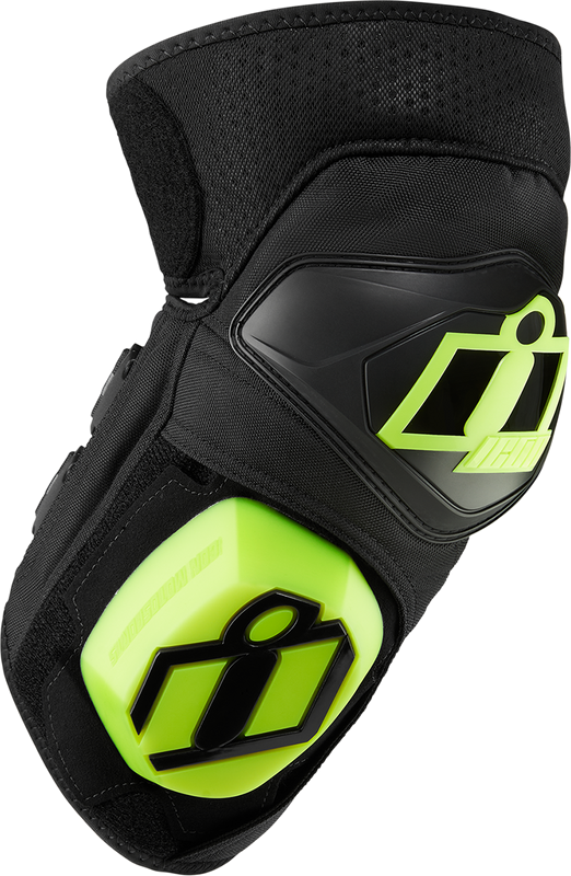 Icon Cloverleaf 2 Knee Pads Ce - Black - S-Xl 2704-0567