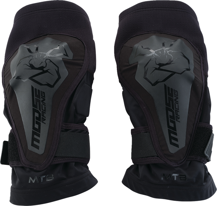 Moose Offroad Compression Knee Guards - Black - M/L 2704-0749