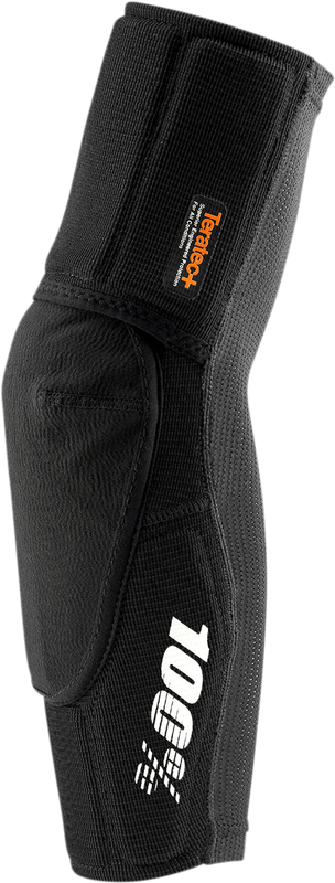 100% Teratec Plus Elbow Guards - Black - Small 70004-00001