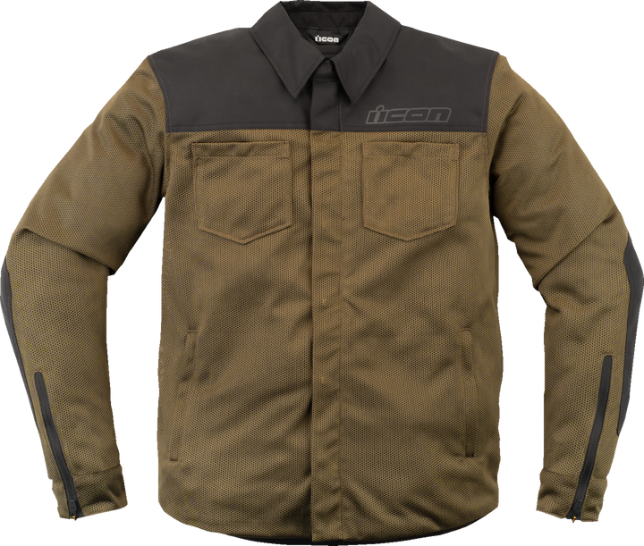 Icon Upstate Mesh Ce Jacket - Green - Large 2820-6231