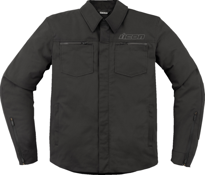 Icon Upstate Canvas Ce Jacket - Black - Small 2820-6235