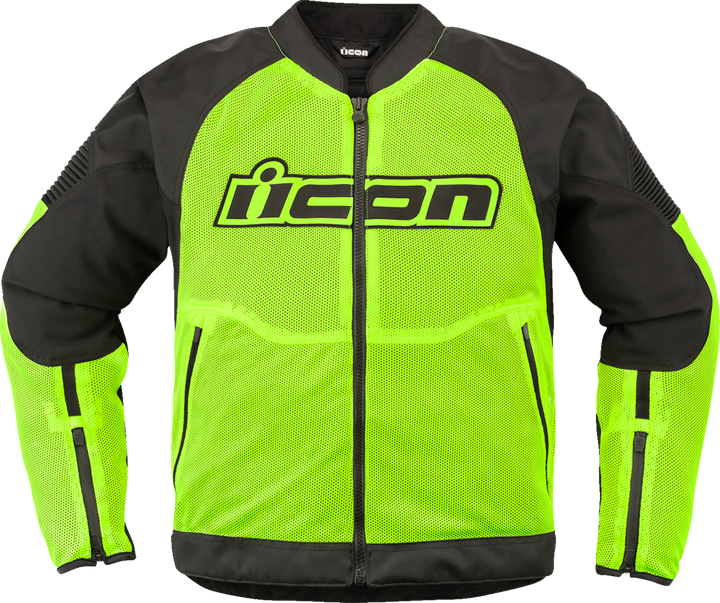 Icon Overlord3 Mesh Jacket - Hi-Viz Yellow - Small 2820-6748