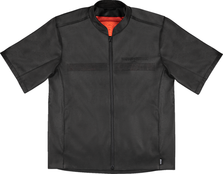Icon Short Track Jacket - Short-Sleeve - Black - 3Xl 2820-6766