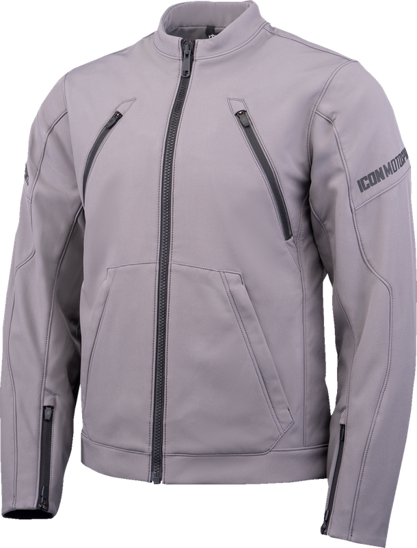 Icon Merc3 Jacket - Gray - 2Xl 2820-7778