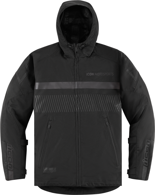Icon WomenS Pdx3 Jacket - Black - Xs 2822-1453