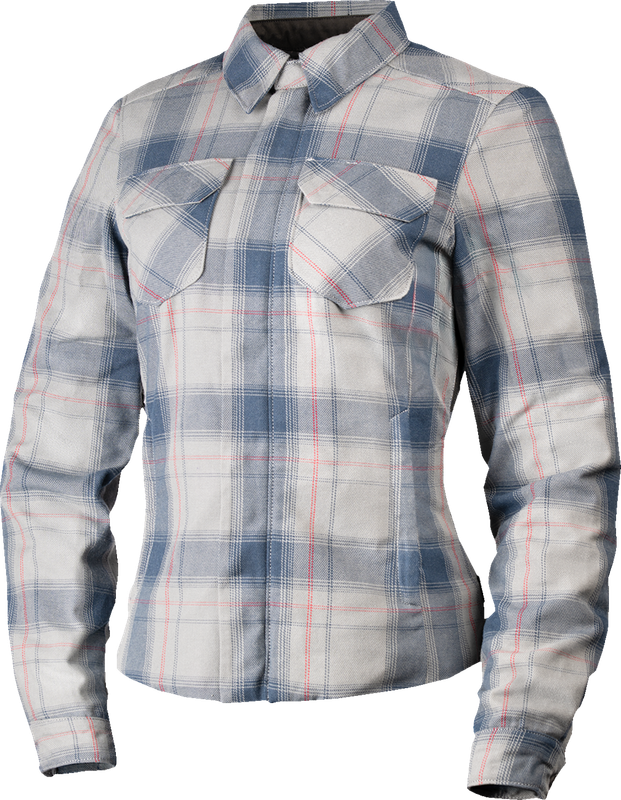 Icon Women'S Fallblock Flannel Jacket - Gray - Medium 2822-1906