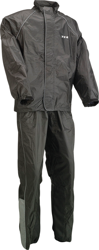 Z1R 2-Piece Rainsuit - Black - 2Xl 2851-0526