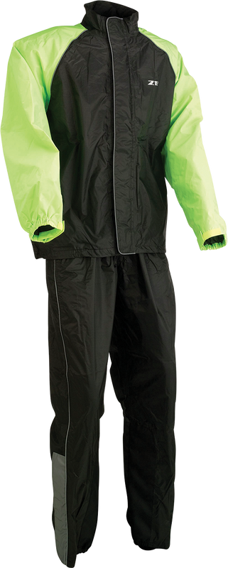 Z1R 2-Piece Rainsuit - Black/Hi-Vis - Xl 2851-0539