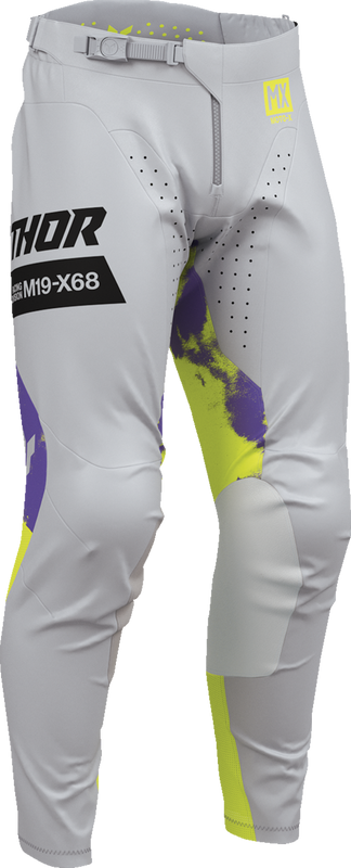 Thor Launchmode Bleach Pants - Gray/Acid - Us 34 2901-12324