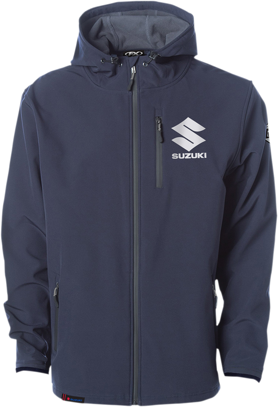 Factory Effex Suzuki Track Jacket - Navy - Xl 22-85416
