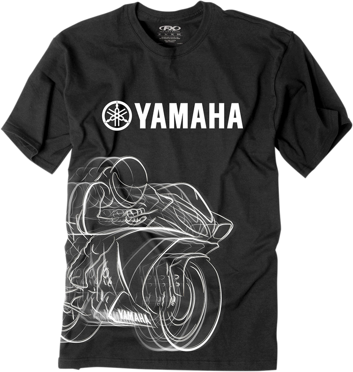 Factory Effex Yamaha R1 T-Shirt - Black - Xl 16-88284