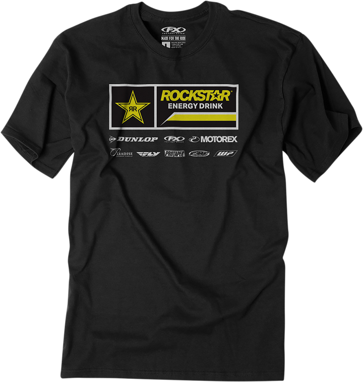 Factory Effex Rockstar 21 Racewear T-Shirt - Black - Large 24-87624