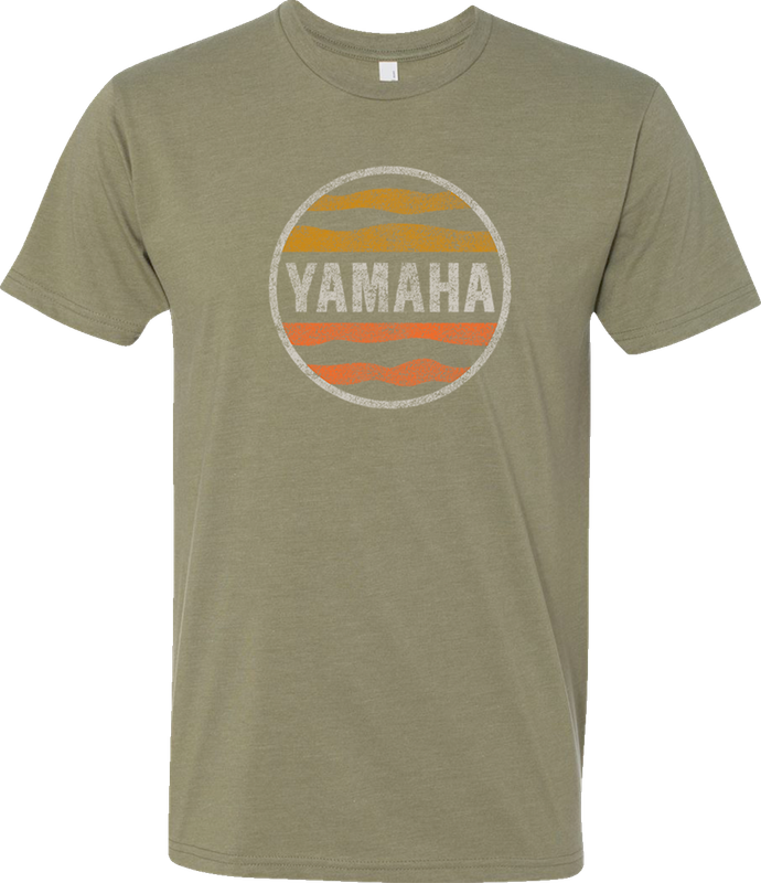Yamaha Apparel Yamaha Sunset T-Shirt - Olive Green - 2Xl NP21S-M3128-2X