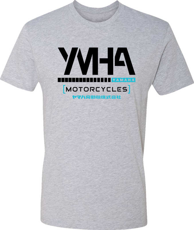 Yamaha Apparel Yamaha Rev T-Shirt - Heather Gray - 2Xl NP21S-M3141-2X