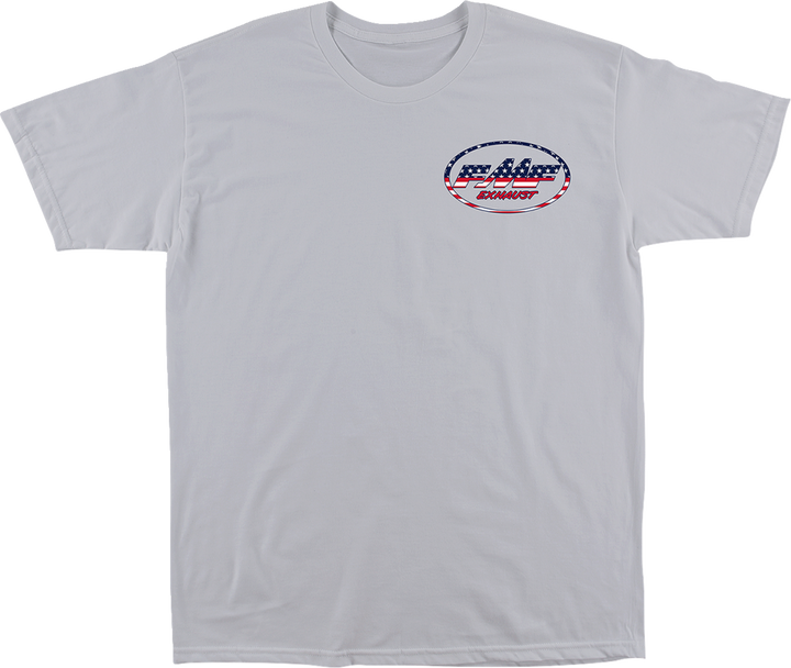 Fmf Rally T-Shirt - Silver - Large SU24118908SILLG