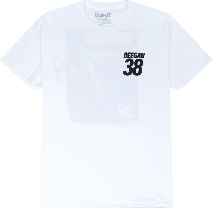 Deegan Apparel Mx2 T-Shirt - White - Medium DMTSS3026WHTM