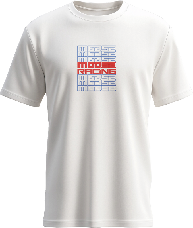 Moose Offroad Recurrence T-Shirt - White - Small 3030-24435
