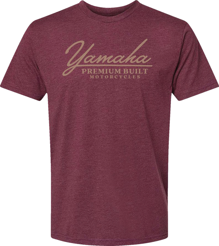 Yamaha Apparel Yamaha Racing Premium Built T-Shirt - Maroon - 3Xl LEM25S-M39-3X